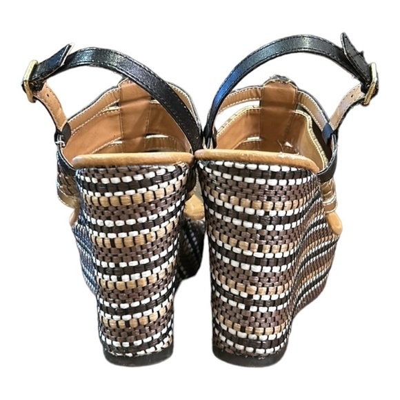 Qupid Platform Wedge Heel Sandals Size 7 - Picture 4 of 12